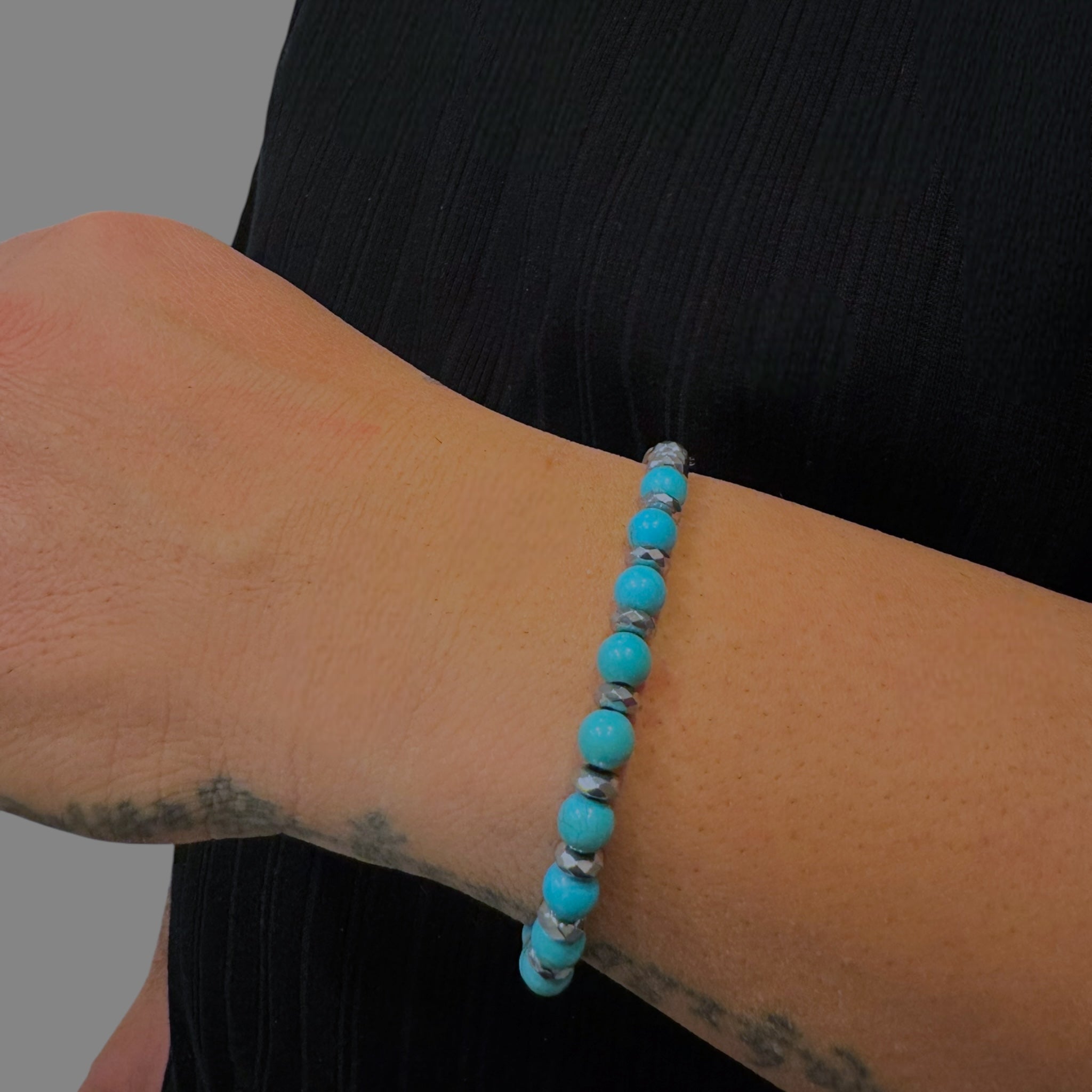 Bracciale Howlite Sharifa Crystals